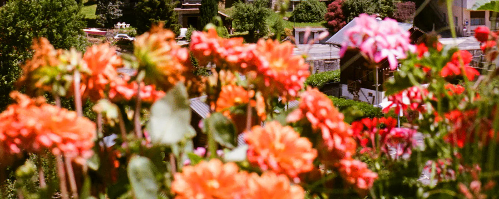 Le village de Morzine en été
